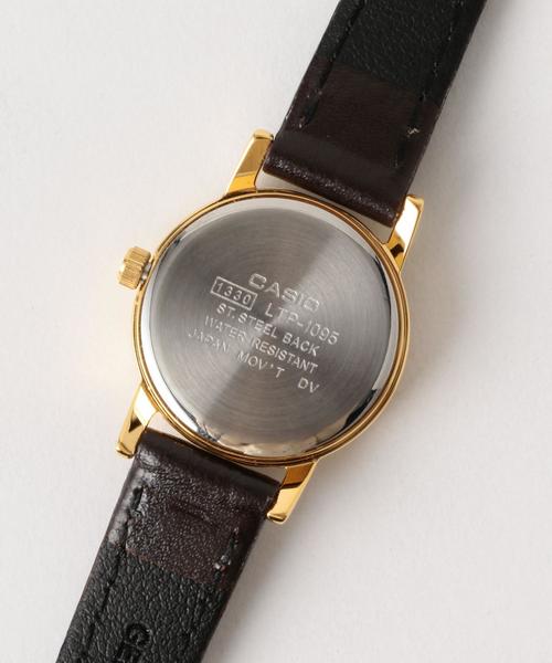 CASIO（カシオ）の「CASIO LTP 17SS〈カシオ〉（アナログ腕時計・レディース・ブラウン/ブラック・FREE）」の8枚目の写真