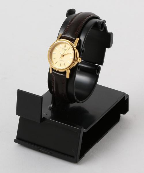 CASIO（カシオ）の「CASIO LTP 17SS〈カシオ〉（アナログ腕時計・レディース・ブラウン/ブラック・FREE）」の4枚目の写真