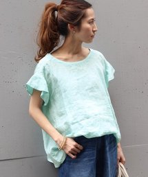 FRAMeWORK | ≪予約≫フレンチリネン 製品染めブラウス◆(シャツ/ブラウス)