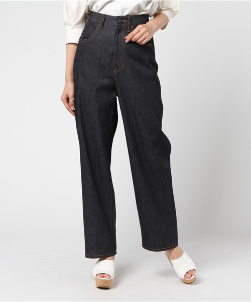 ENFOLD（エンフォルド）の「Denim ワイドPT（その他パンツ）」 - WEAR