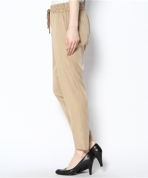 Demi-Luxe BEAMS（デミルクス ビームス）の「○LAPIS LUCE / ドロストイージーパンツ（その他パンツ・レディース・ブラック/ベージュ・36/38/40）」の3枚目の写真