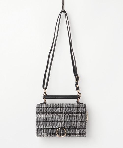 WEGO（ウィゴー）の「WEGO/リングウォレットショルダーバッグ（ショルダーバッグ・レディース・レッド/イエロー/シルバー/ブラック/その他1・FREE）」の5枚目の写真