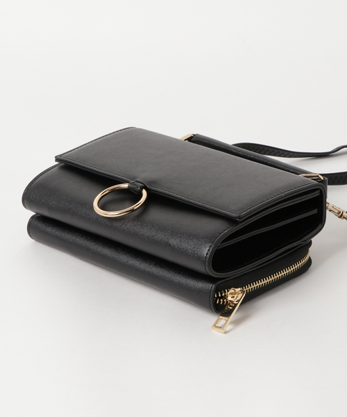 WEGO（ウィゴー）の「WEGO/リングウォレットショルダーバッグ（ショルダーバッグ・レディース・レッド/イエロー/シルバー/ブラック/その他1・FREE）」の8枚目の写真