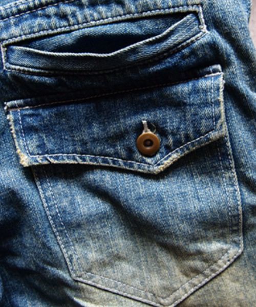 BEATJIVE（ビートジャイブ）の「ビンテージデザインデニムペインターオールインワンツナギ（つなぎ/オールインワン・メンズ・ライトブルー/インディゴブルー・2/3/4）」の10枚目の写真