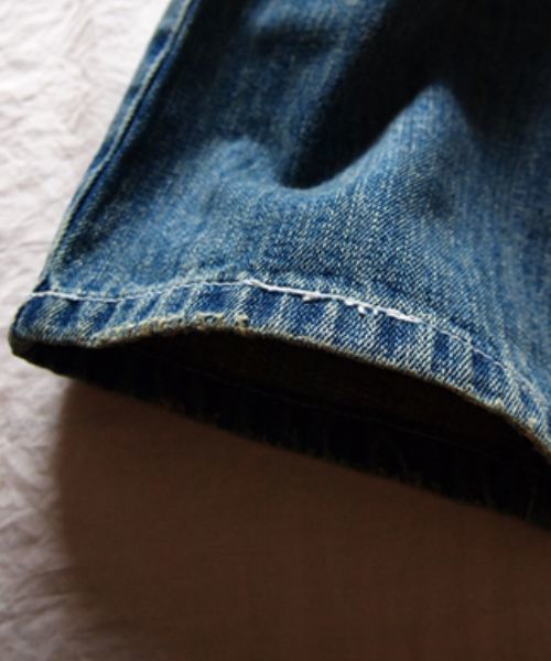BEATJIVE（ビートジャイブ）の「ビンテージデザインデニムペインターオールインワンツナギ（つなぎ/オールインワン・メンズ・ライトブルー/インディゴブルー・2/3/4）」の11枚目の写真