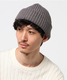 KIJIMA TAKAYUKI カシミア　ニット帽 KN-142907 KIJIMA TAKAYUKI カシミア ニット帽 KN-142907 帽子 - 帽子