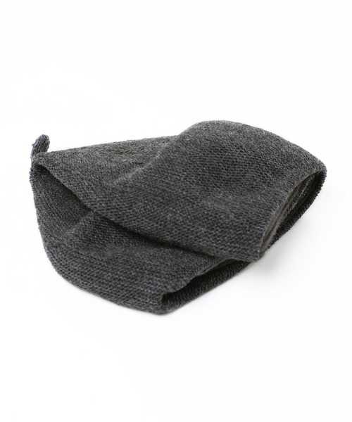 14+(イチヨンプラス)の「イタリア糸ニットベレー帽 / ber(ハンチング/ベレー帽・レディース・ワインレッド/ピンク/ネイビー/ブルー/ブラック/ベージュ/ブラウン/オリーブ/ライトブルー/イエロー/チャコールグレー/オレンジ/ライトピンク/ダークベージュ/ダークブラウン/パープル・FREE)」の21枚目の写真