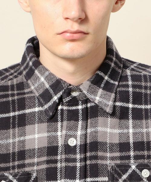 BEAUTY&YOUTH UNITED ARROWS（ビューティーアンドユースユナイテッドアローズ）の「＜SALEM LIVING＞ BIG NEL SHIRTS/シャツ ◆（シャツ/ブラウス・メンズ・ブラック/ブラウン/ピンク・LARGE/MEDIUM）」の15枚目の写真