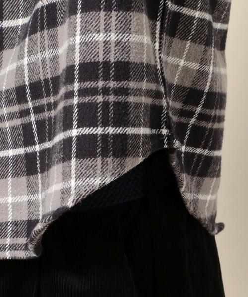 BEAUTY&YOUTH UNITED ARROWS（ビューティーアンドユースユナイテッドアローズ）の「＜SALEM LIVING＞ BIG NEL SHIRTS/シャツ ◆（シャツ/ブラウス・メンズ・ブラック/ブラウン/ピンク・LARGE/MEDIUM）」の5枚目の写真