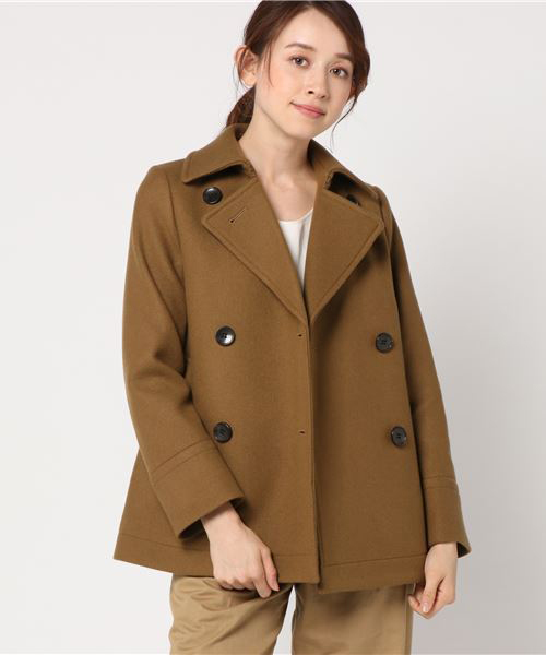 Fredy Repit フレディレピ の ダブルメルトンpコート ピーコート Wear