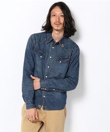 BEAMS PLUS | REMI RELIEF / デニムウエスタンシャツ（キルト中綿）(シャツ/ブラウス)