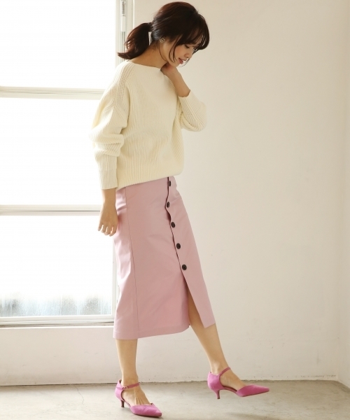 A part by（アパートバイ）の「【WEB限定サイズ・カラー】セパレートパンプス　781549（パンプス・レディース・ホワイト系その他/ブラック/ブラック系その他/ベージュ系その他/グリーン/ピンク・MEDIUM/LARGE/X-LARGE）」の7枚目の写真