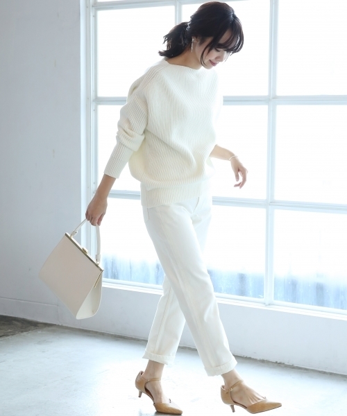 A part by（アパートバイ）の「【WEB限定サイズ・カラー】セパレートパンプス　781549（パンプス・レディース・ホワイト系その他/ブラック/ブラック系その他/ベージュ系その他/グリーン/ピンク・MEDIUM/LARGE/X-LARGE）」の10枚目の写真