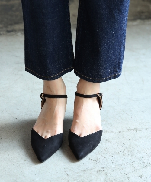 A part by（アパートバイ）の「【WEB限定サイズ・カラー】セパレートパンプス　781549（パンプス・レディース・ホワイト系その他/ブラック/ブラック系その他/ベージュ系その他/グリーン/ピンク・MEDIUM/LARGE/X-LARGE）」の14枚目の写真