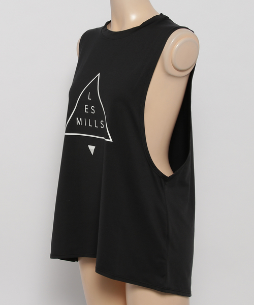 Reebok（リーボック）の「【2018春夏】【日本限定】レズミルズ マッスルタンクLTD [松永三千代モデル]（タンクトップ・レディース・ブラック・LARGE/MEDIUM/SMALL/X-LARGE）」の2枚目の写真