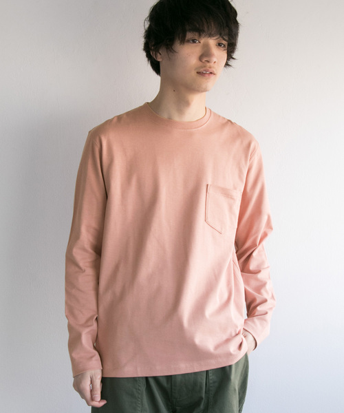 URBAN RESEARCH(アーバンリサーチ)の「ComfortRegularLong-Sleeve T-Shirts(Tシャツ/カットソー・メンズ・ブルー系その他/ピンク/グレー系その他/ホワイト/ベージュ・LARGE/MEDIUM)」の5枚目の写真