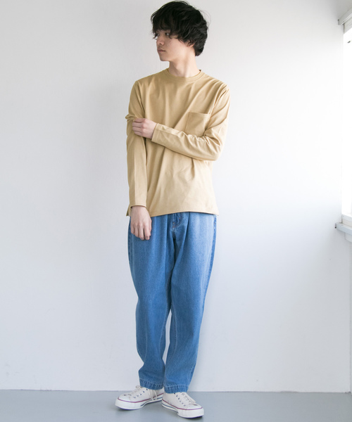 URBAN RESEARCH(アーバンリサーチ)の「ComfortRegularLong-Sleeve T-Shirts(Tシャツ/カットソー・メンズ・ブルー系その他/ピンク/グレー系その他/ホワイト/ベージュ・LARGE/MEDIUM)」の15枚目の写真