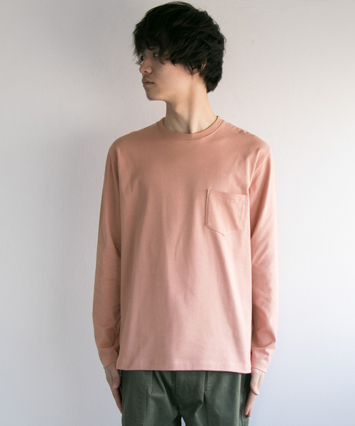 URBAN RESEARCH(アーバンリサーチ)の「ComfortRegularLong-Sleeve T-Shirts(Tシャツ/カットソー・メンズ・ブルー系その他/ピンク/グレー系その他/ホワイト/ベージュ・LARGE/MEDIUM)」の9枚目の写真