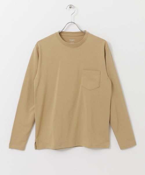 URBAN RESEARCH(アーバンリサーチ)の「ComfortRegularLong-Sleeve T-Shirts(Tシャツ/カットソー・メンズ・ブルー系その他/ピンク/グレー系その他/ホワイト/ベージュ・LARGE/MEDIUM)」の16枚目の写真