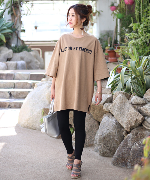 Bab Bou Jeloud（バブブージュルード）の「《再入荷》コットン素材ベーシック リブレギンス（レギンス/スパッツ・レディース・ライトグレー/チャコールグレー/ブラック・M）」の6枚目の写真