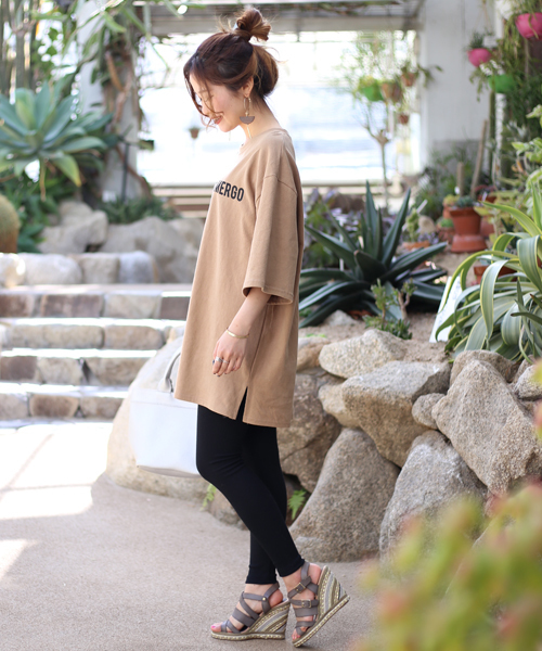 Bab Bou Jeloud（バブブージュルード）の「《再入荷》コットン素材ベーシック リブレギンス（レギンス/スパッツ・レディース・ライトグレー/チャコールグレー/ブラック・M）」の7枚目の写真