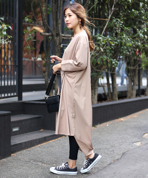 Bab Bou Jeloud（バブブージュルード）の「《再入荷》コットン素材ベーシック リブレギンス（レギンス/スパッツ・レディース・ライトグレー/チャコールグレー/ブラック・M）」の12枚目の写真