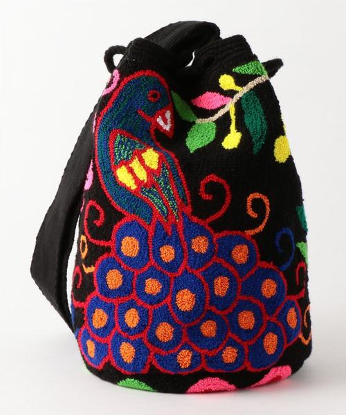 Lepidos（レピドス）の「＜LUME＞BIRD MOCHILA ショルダーバッグ（ショルダーバッグ・レディース・ブラック/ベージュ・FREE）」の5枚目の写真