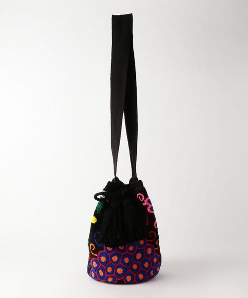 Lepidos（レピドス）の「＜LUME＞BIRD MOCHILA ショルダーバッグ（ショルダーバッグ・レディース・ブラック/ベージュ・FREE）」の4枚目の写真