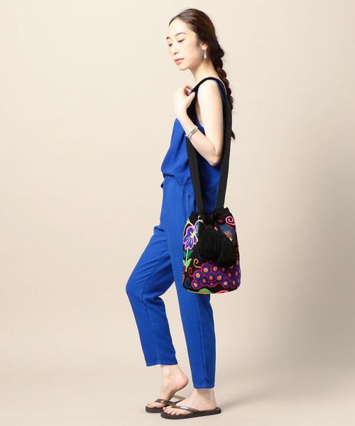 Lepidos（レピドス）の「＜LUME＞BIRD MOCHILA ショルダーバッグ（ショルダーバッグ・レディース・ブラック/ベージュ・FREE）」の8枚目の写真