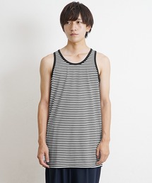 MinoriTY | 【MinoriTY】タンクトップ ロング丈 裾フラットタイプ レイヤード Tシャツ重ね着用 ノースリーブ メンズ(タンクトップ)