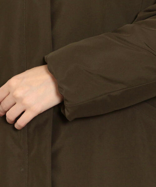 green label relaxing(グリーンレーベルリラクシング)の「◆FM 2WAY ファー ノーステッチ ダウン コート ◆(ダウンジャケット/コート・レディース・ブラック/オリーブ/モカ・44/40/38/42/36/34)」の9枚目の写真
