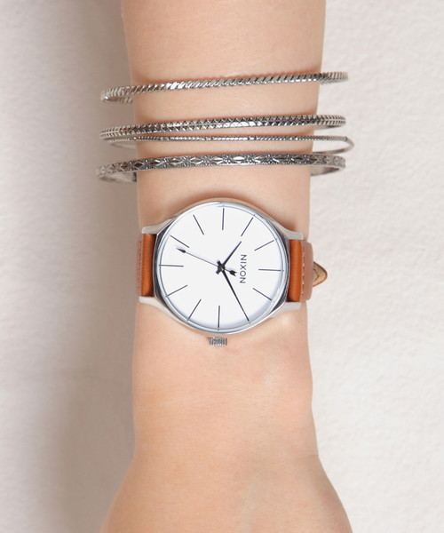 NIXON デニムストラップ アナログ時計 NIXON 腕時計 「NIXON/ニクソン」Time Teller OPP 時計 アナログ
