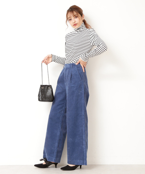 FREE'S MART(フリーズマート)の「コーデュロイストレートワイドパンツ(その他パンツ・レディース・ブルー/オレンジ/ベージュ・SMALL/MEDIUM)」の11枚目の写真