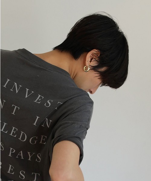 TODAYFUL(トゥデイフル)の「リングフープピアス(Silver925)(ピアス(両耳用)・レディース・シルバー/ゴールド・FREE)」の5枚目の写真