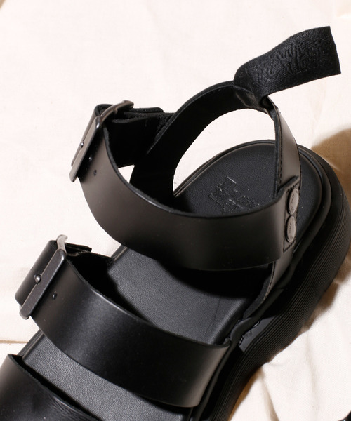 Dr. Martens（ドクターマーチン）の「Dr.Martens/ドクターマーチン GRYPHON STRAP SANDAL  ストラップサンダル 15695001（サンダル・レディース・ブラック・UK5/UK7/UK8/UK9/UK3/36/UK4）」の6枚目の写真