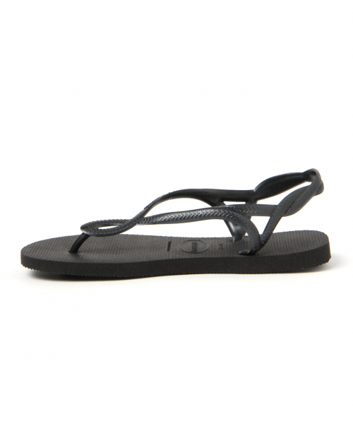 havaianas(ハワイアナス)の「havaianas*LUNA 825663(ビーチサンダル・レディース・ブラック/ベージュ・MEDIUM/LARGE)」の3枚目の写真