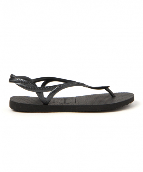 havaianas(ハワイアナス)の「havaianas*LUNA 825663(ビーチサンダル・レディース・ブラック/ベージュ・MEDIUM/LARGE)」の4枚目の写真