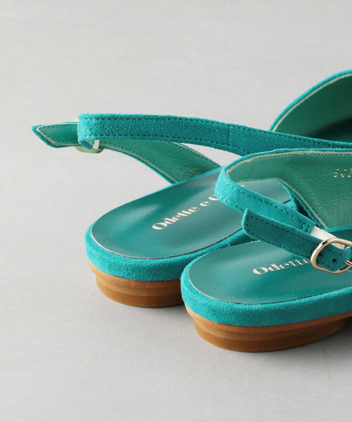 ODETTE E ODILE(オデットエオディール)の「OFD アウトサイドSPA サンダル10(サンダル・レディース・ターコイズブルー/ブラック/ゴールド/オフホワイト・23.5cm/22.5cm/23cm/22cm/24cm/24.5cm)」の13枚目の写真
