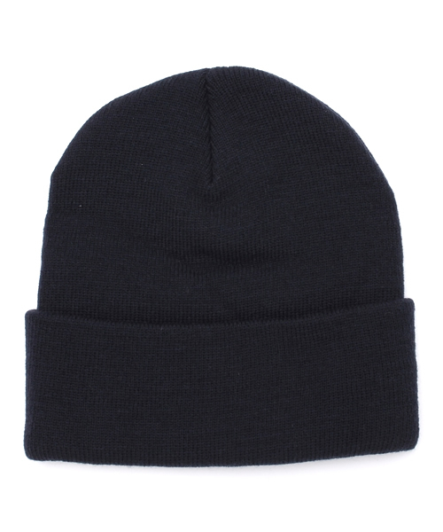 WEGO(ウィゴー)の「WEGO/ロゴ刺繍ニットキャップ(ニットキャップ/ビーニー・メンズ・ネイビー/レッド/ブラック・FREE)」の4枚目の写真