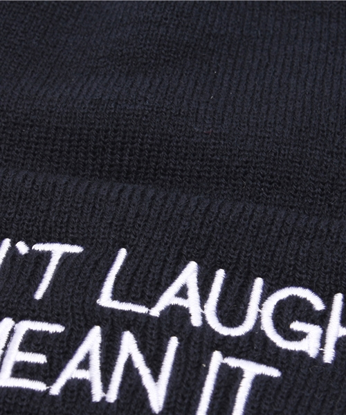 WEGO(ウィゴー)の「WEGO/ロゴ刺繍ニットキャップ(ニットキャップ/ビーニー・メンズ・ネイビー/レッド/ブラック・FREE)」の6枚目の写真