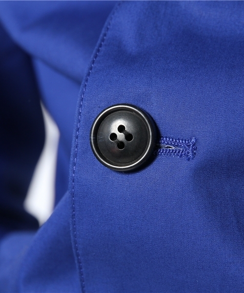 NANO universe（ナノユニバース）の「ボーダー柄ボンディングコート（その他アウター・メンズ・ベージュ/レッド/ブルー/ネイビー/マスタード・LARGE/MEDIUM）」の17枚目の写真