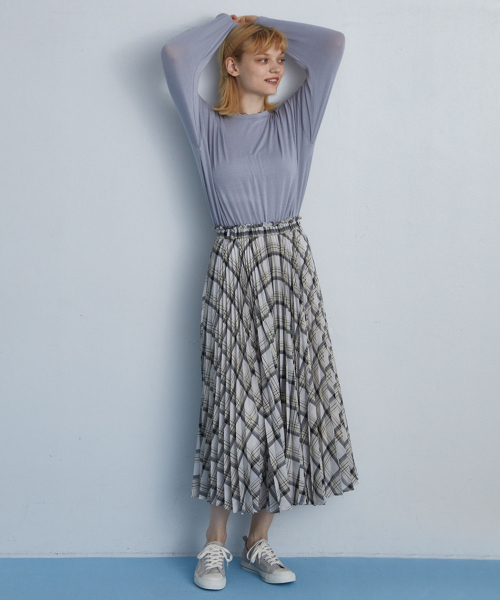 Heather（ヘザー）の「フェミニンムードTユルプルオーバー　　850338（Tシャツ/カットソー・レディース・ブラウン/ピンク/ブルー/ホワイト/ブラック/ベージュ・FREE）」の12枚目の写真