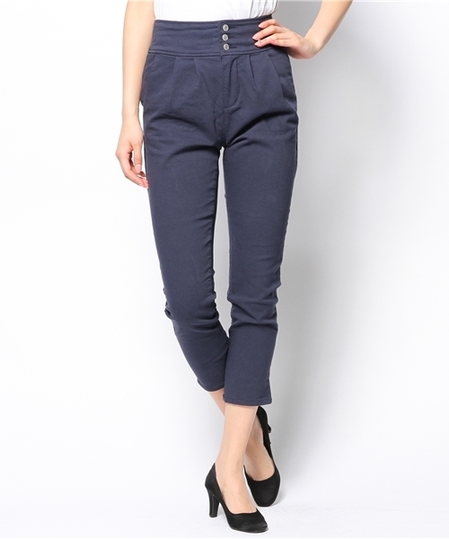 one after another NICE CLAUP(ワンアフターアナザーナイスクラップ)の「【ナイスクラップ】ハイウェストパンツ(その他パンツ・レディース・チェック/ネイビー/ホワイト・FREE)」の3枚目の写真