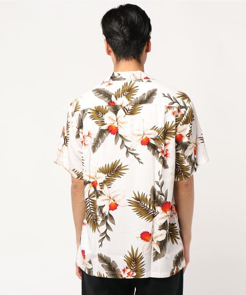 TWO PALMS（トゥーパームス）の「TWO PALMS / トゥーパームス HAWAIIAN ORCHID WHITE（シャツ/ブラウス・メンズ・ホワイト・MEDIUM）」の3枚目の写真