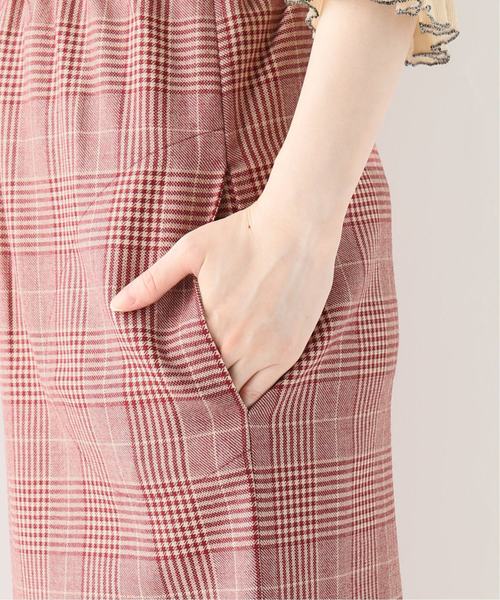 EDIT. FOR LULU(エディットフォールル)の「CARAMEL チェックスカート(スカート・レディース・レッド・X-SMALL/SMALL)」の10枚目の写真