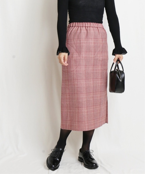 EDIT. FOR LULU(エディットフォールル)の「CARAMEL チェックスカート(スカート・レディース・レッド・X-SMALL/SMALL)」の17枚目の写真