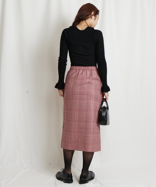 EDIT. FOR LULU(エディットフォールル)の「CARAMEL チェックスカート(スカート・レディース・レッド・X-SMALL/SMALL)」の20枚目の写真