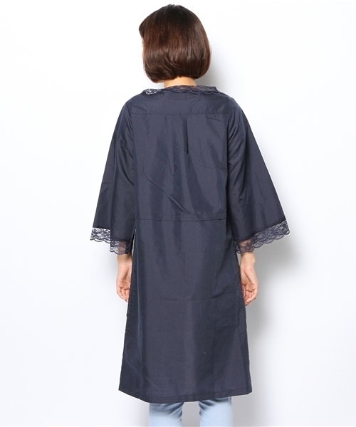 WEGO（ウィゴー）の「WEGO/レースロングガウン（カーディガン/ボレロ・レディース・アイボリー/ネイビー・FREE）」の11枚目の写真