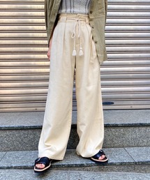 PAGEBOY | フレンチリネンロープベルトパンツ(その他パンツ)