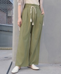 PAGEBOY | フレンチリネンロープベルトパンツ(その他パンツ)